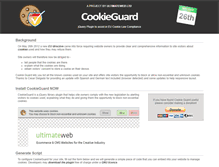Tablet Screenshot of cookieguard.eu